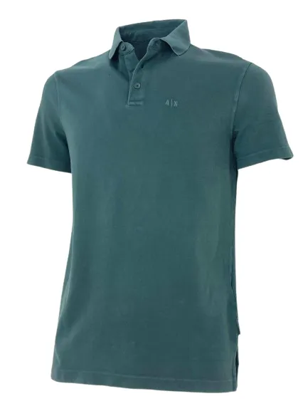 green men's polo