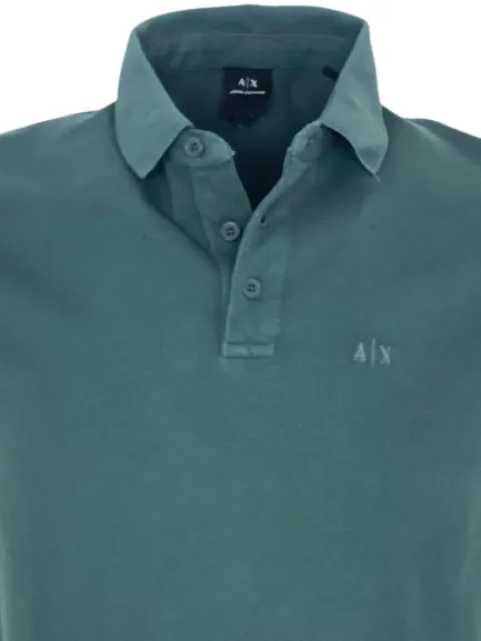 green men's polo