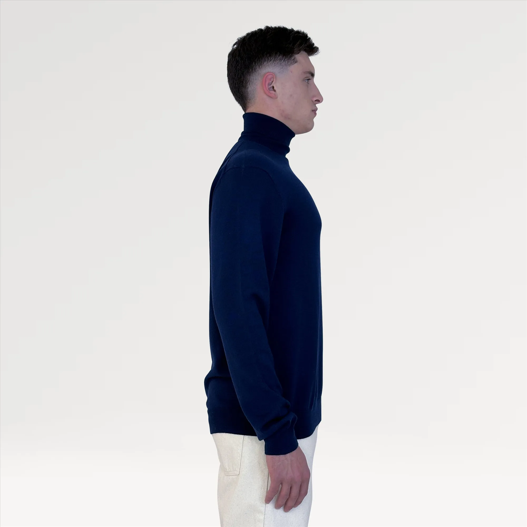 GREYSON ROLLNECK MERINO KNIT