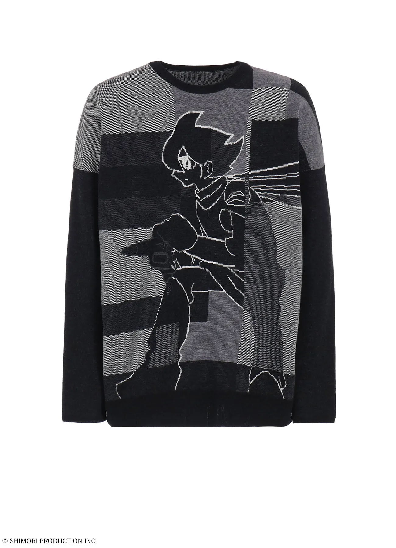 Ground Y×Cyborg 009 60th CYBORG 009 CREW NECK KNIT