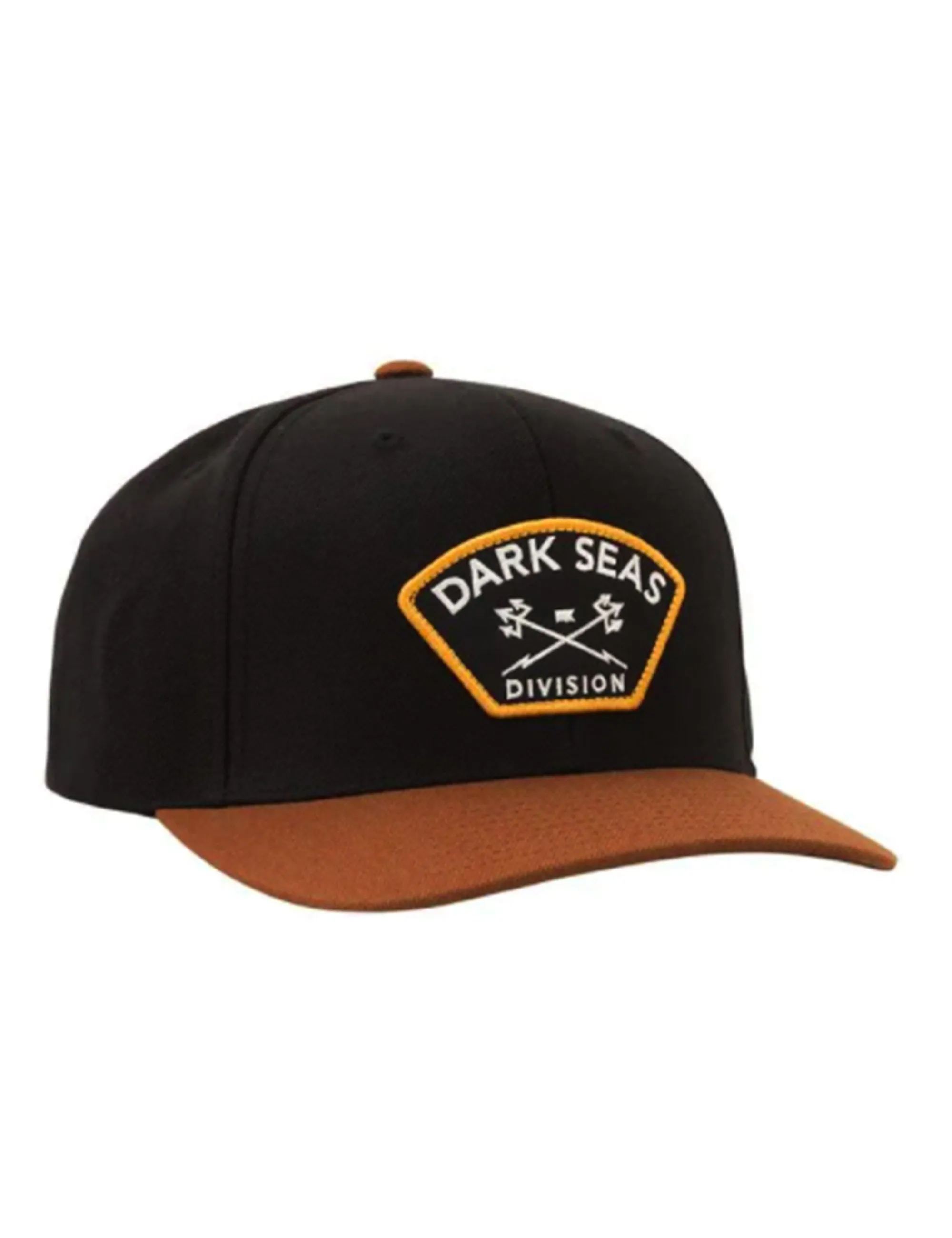 Headmaster Snapback Hat - Black/Brown