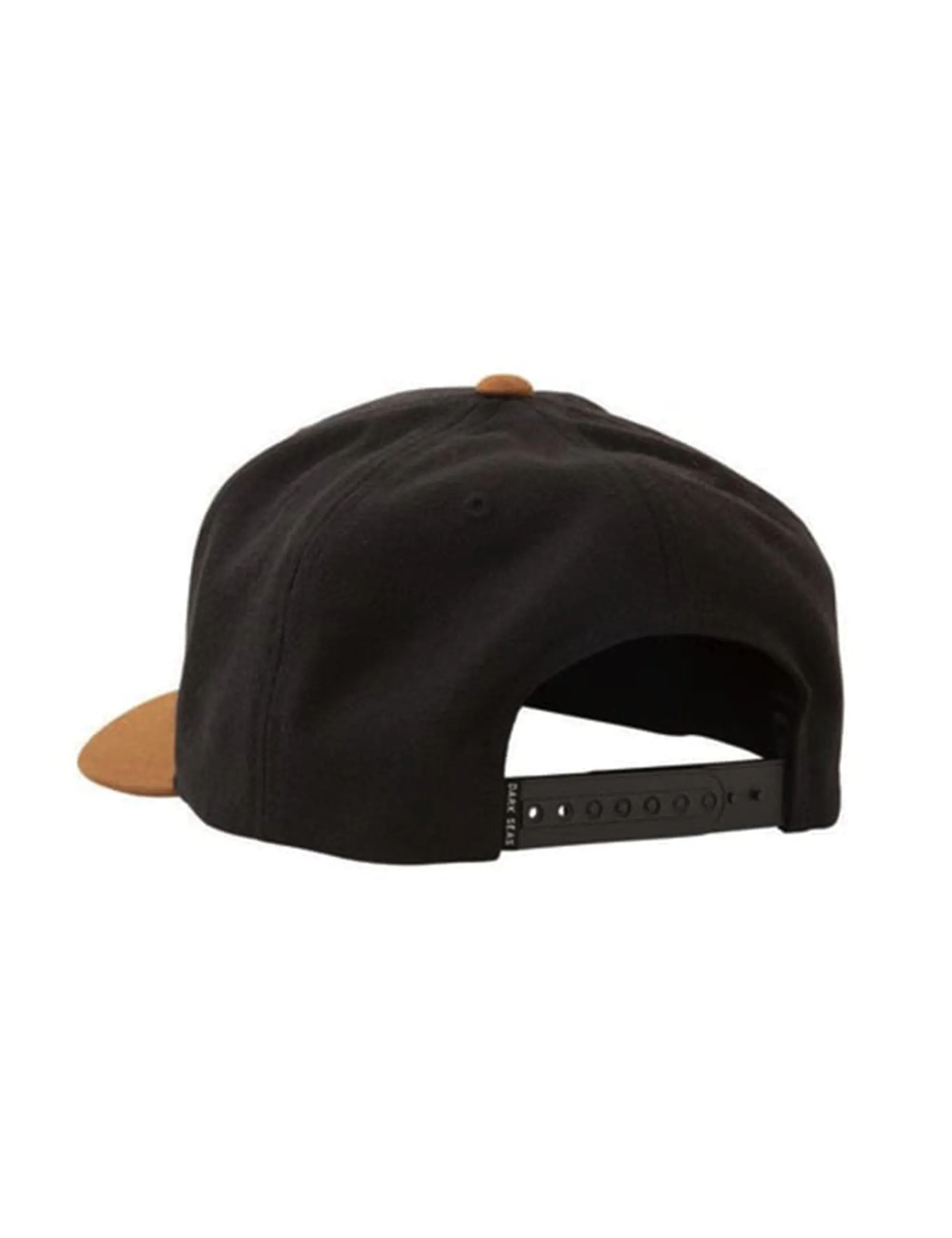 Headmaster Snapback Hat - Black/Brown