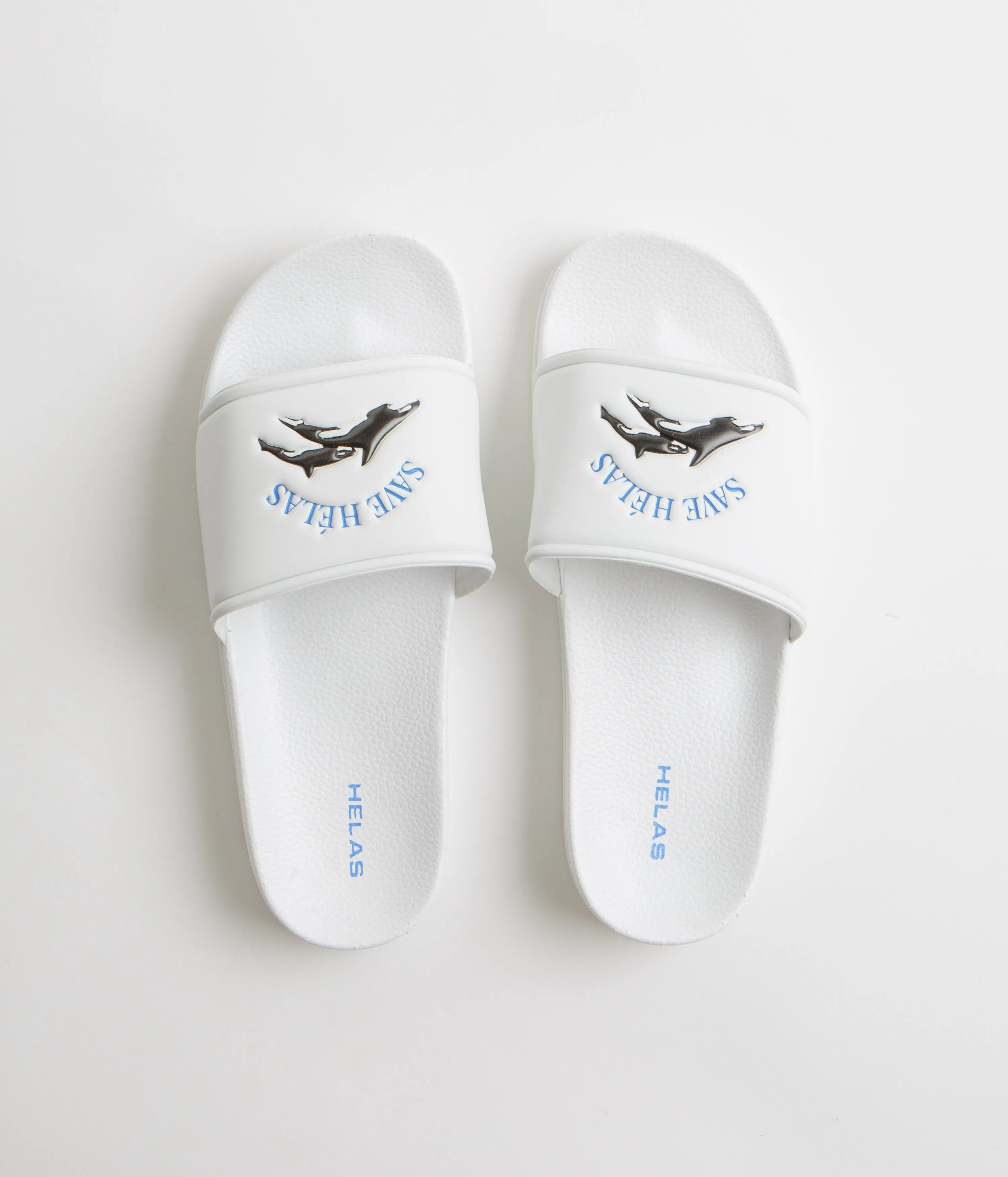 Helas Save Helas Slides - White