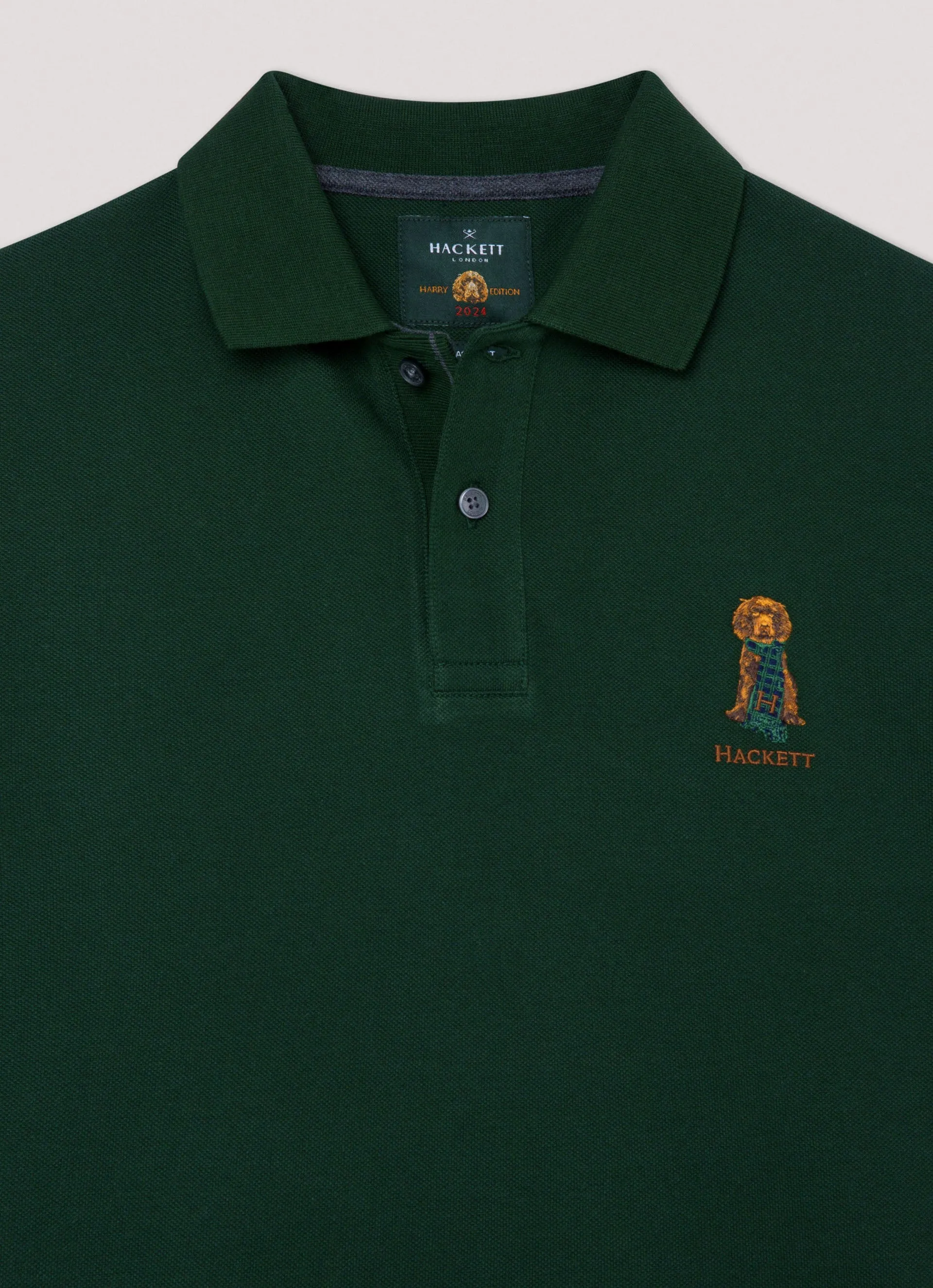 Heritage Harry Polo Forest Night Green