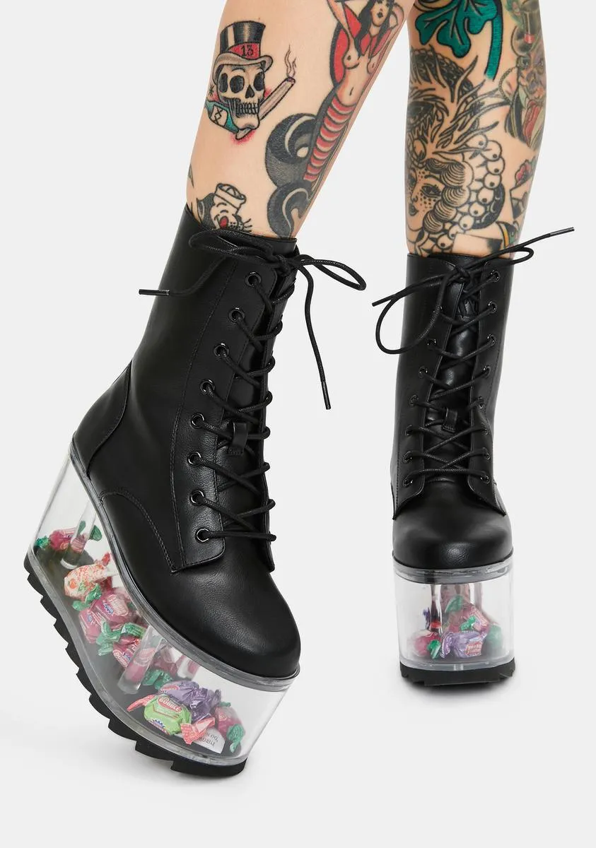 High-Quality Platform Boots