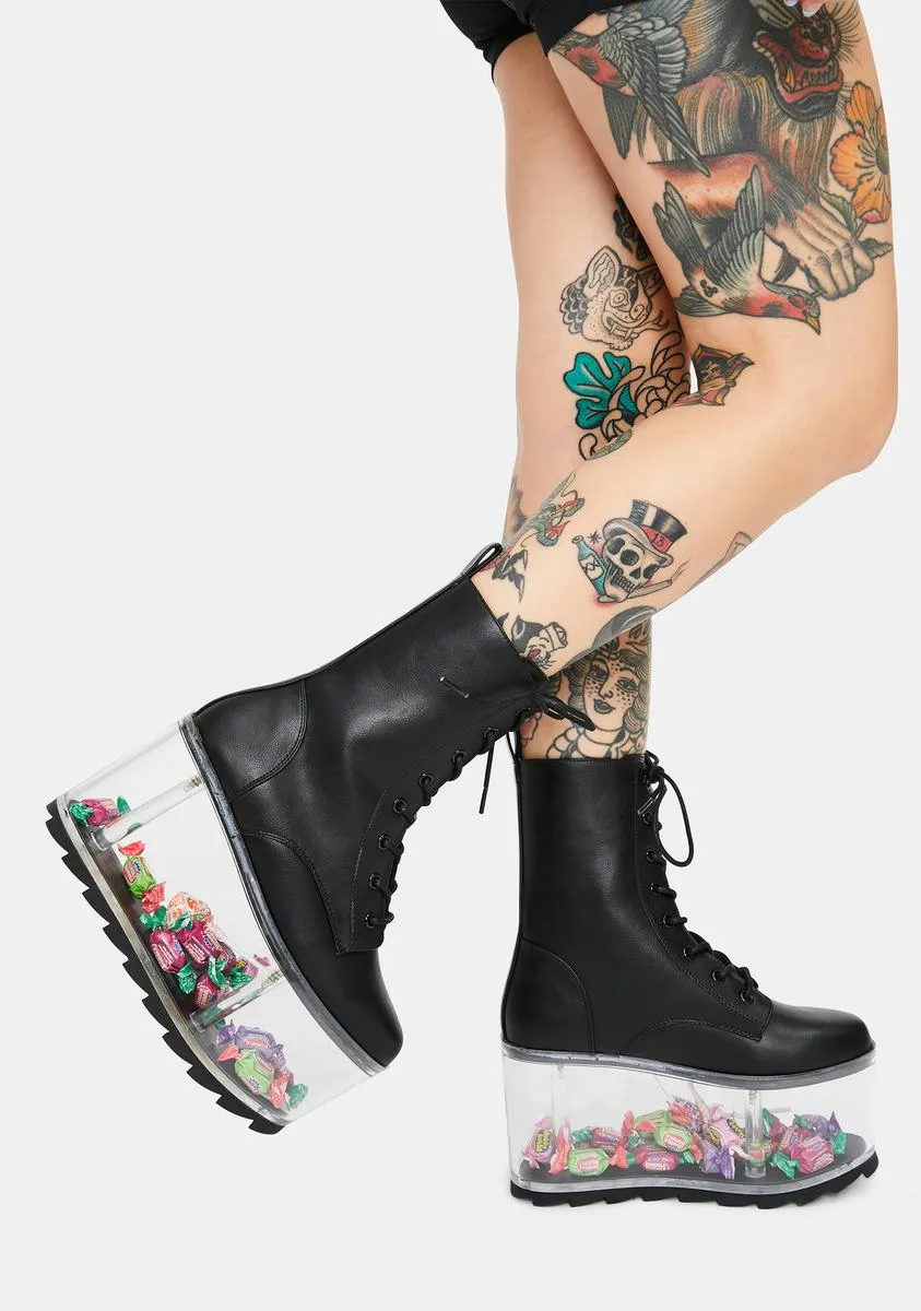 High-Quality Platform Boots