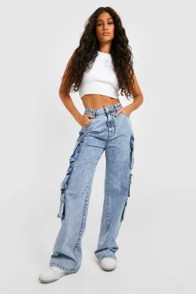 High Waist Straight Leg Slouchy Denim Jeans