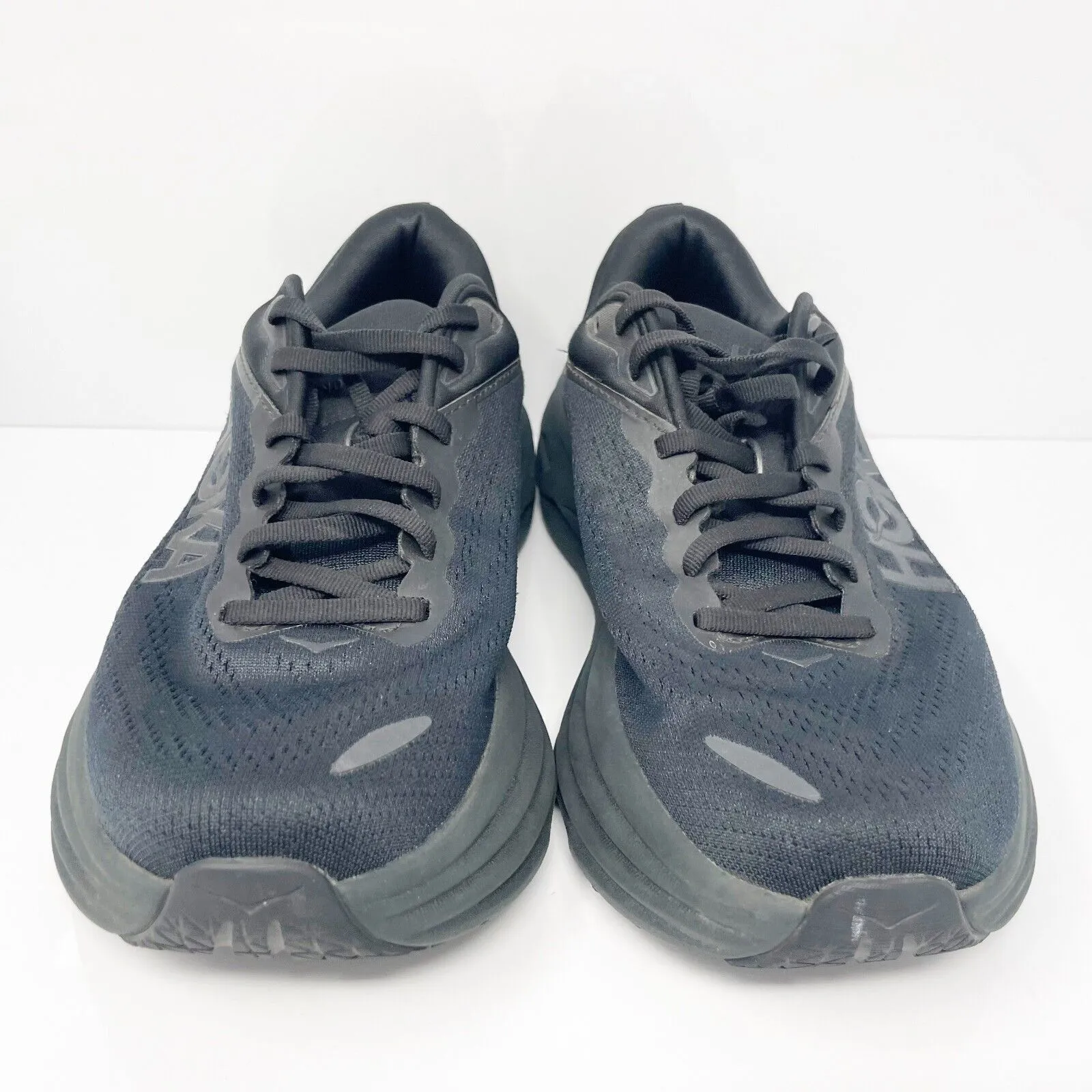 Hoka One One Womens Bondi 8 1127954 BBLC Black Running Shoes Sneakers Size 7.5 D