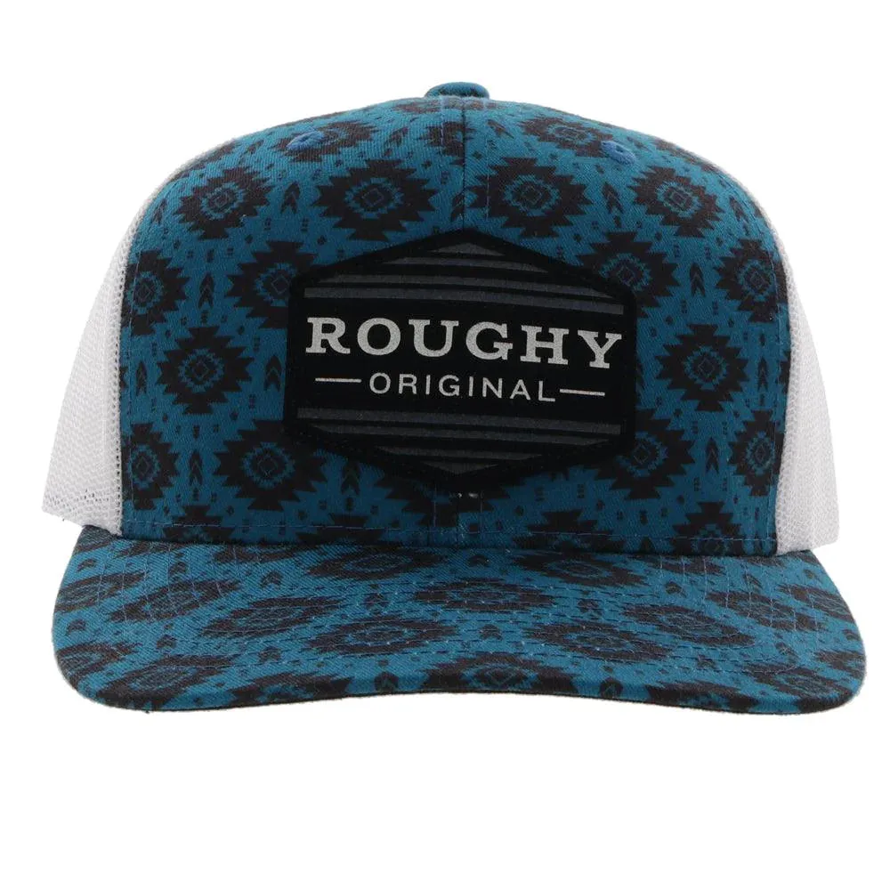 Hooey Roughy Blue White Hat