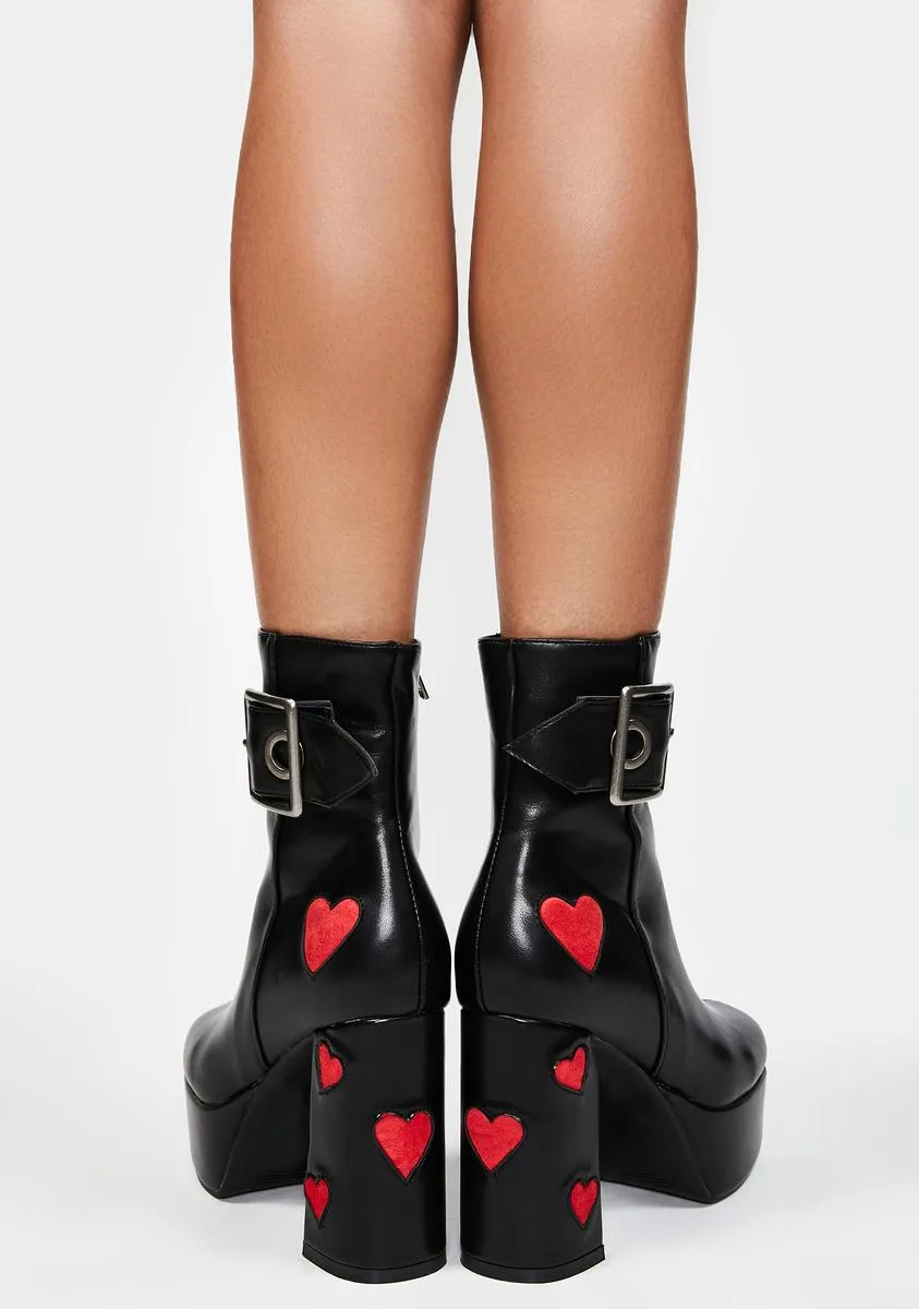 Hopeless Romantic Platform Boots