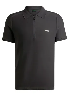 Men's Zip Polo by Hugo Boss