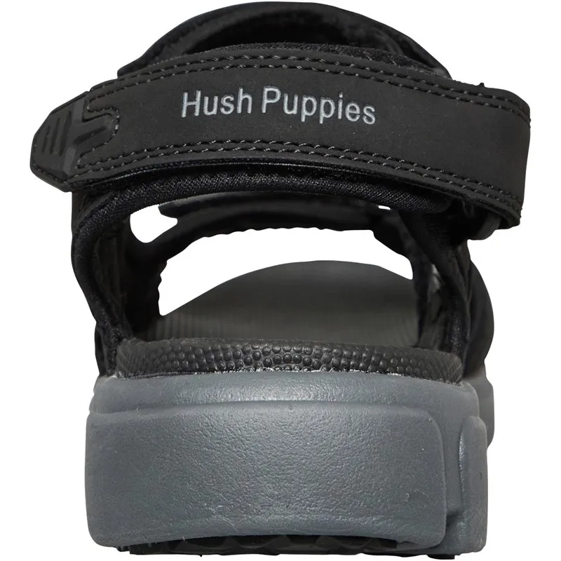 Hush Puppies Mens Castro Sandals Black