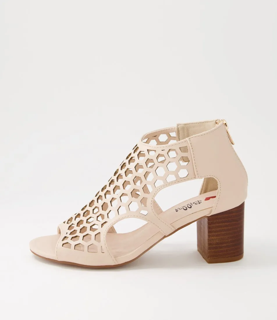 I LOVE BILLY Bettee Nude Sandals