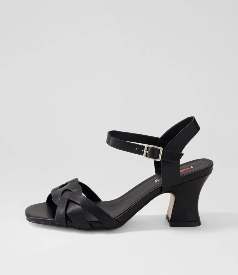 I LOVE BILLY Wippie Black Sandals