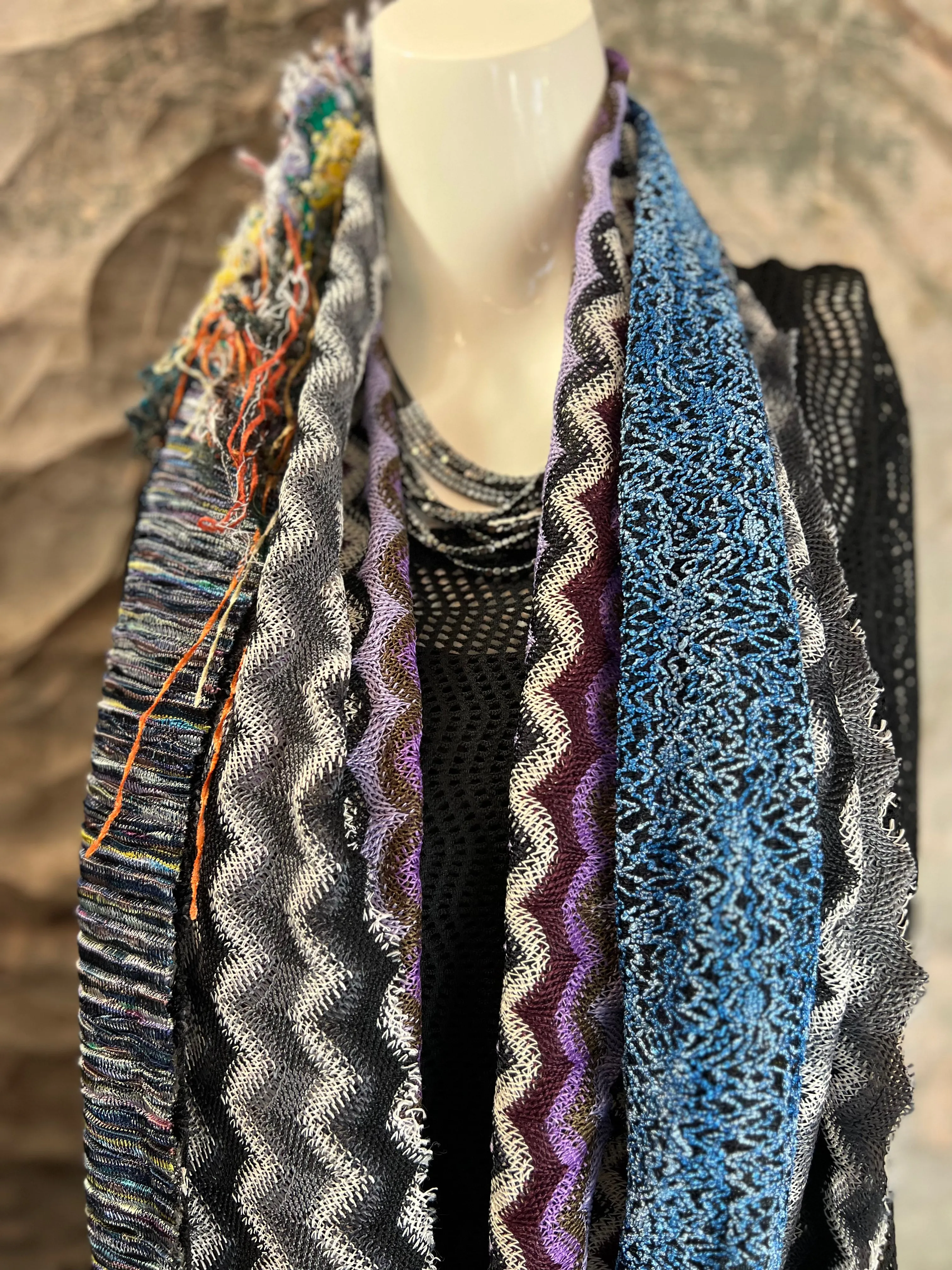 Infinity Knit Scarfs-B