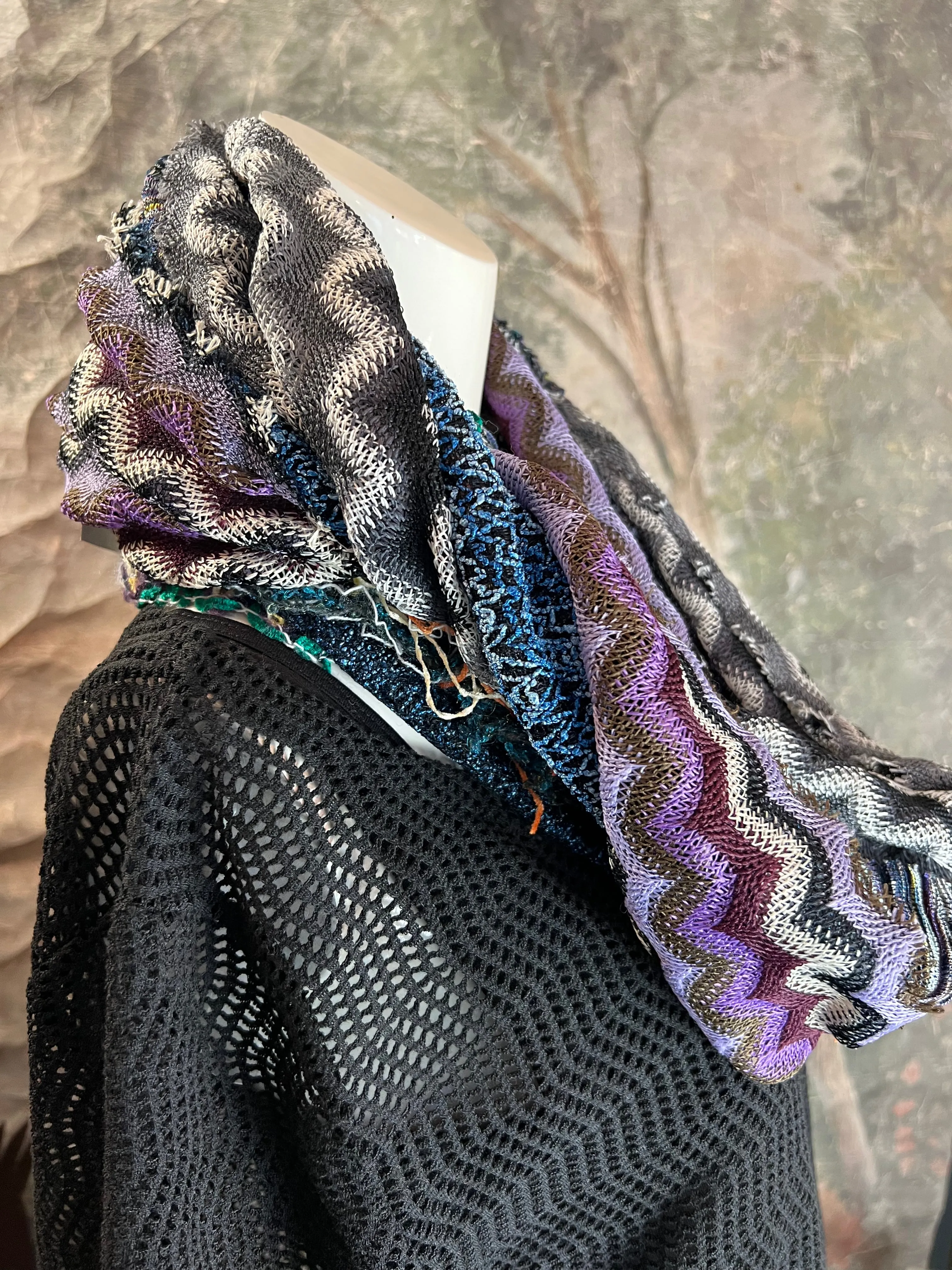 Infinity Knit Scarfs-B