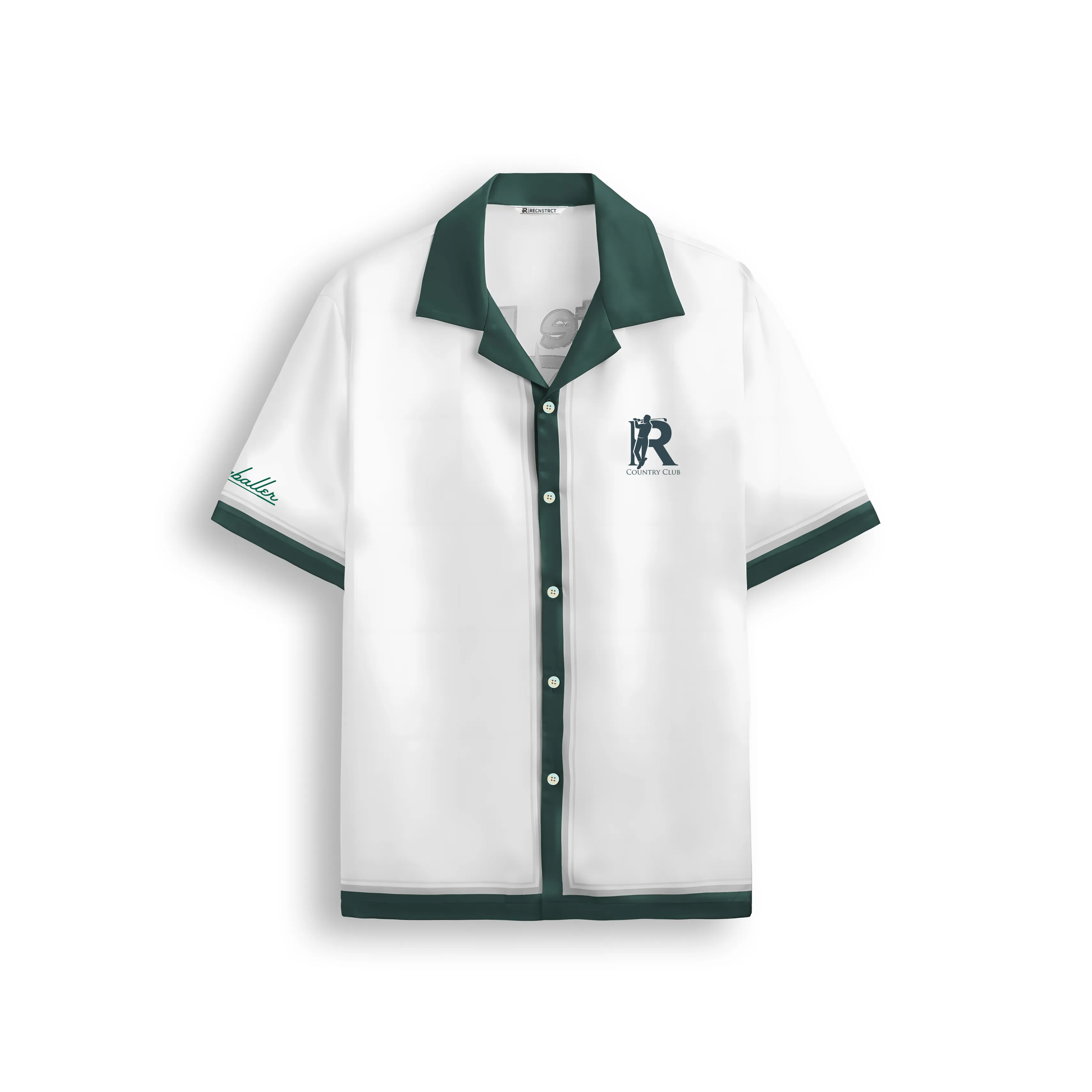 Ivory white Golffather Polo shirt