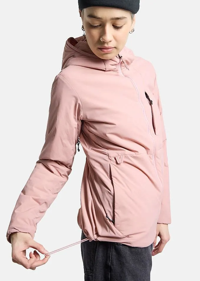 jacket Burton Multipath Hooded Insulated - Powder Blush - women´s