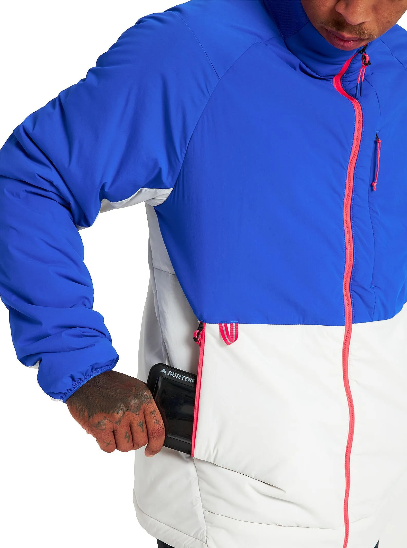 jacket Burton Multipath Insulated - Cobalt Blue/Lunar Gray - men´s