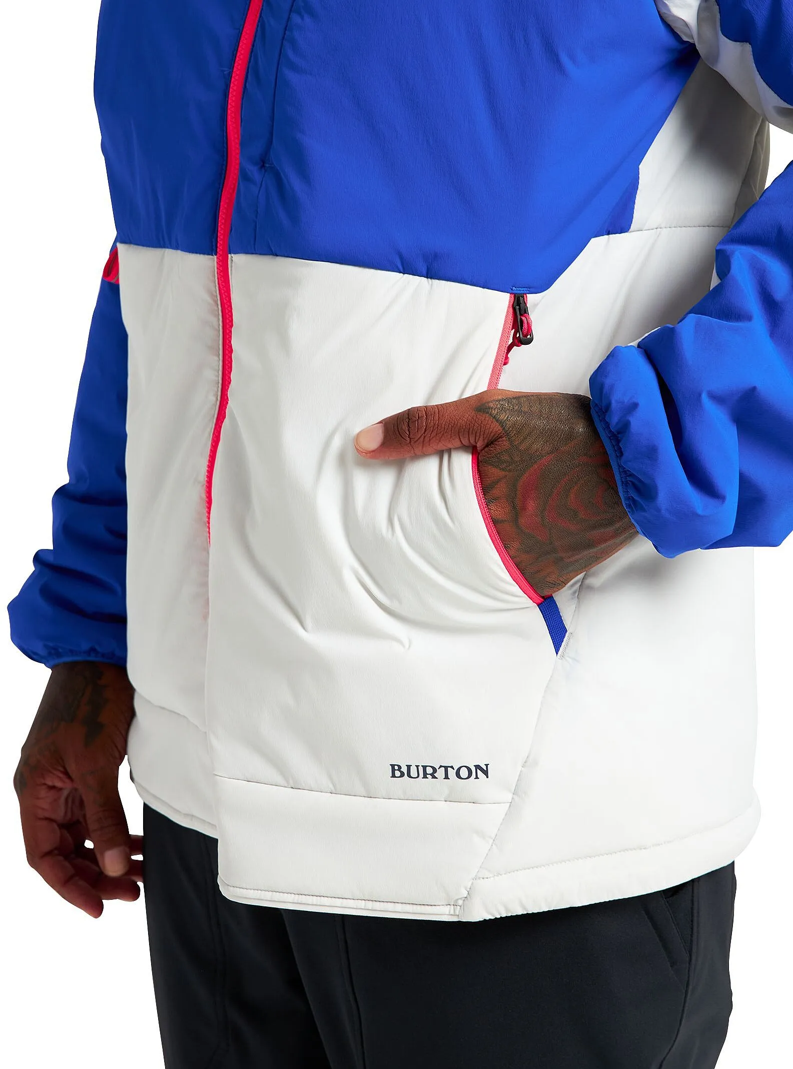 jacket Burton Multipath Insulated - Cobalt Blue/Lunar Gray - men´s