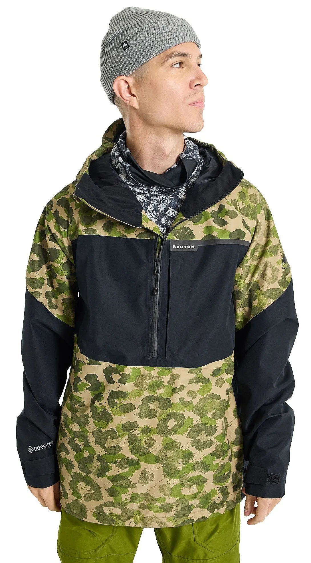 jacket Burton Pillowline Gore-Tex Anorak 2L - Felidae/True Black - men´s