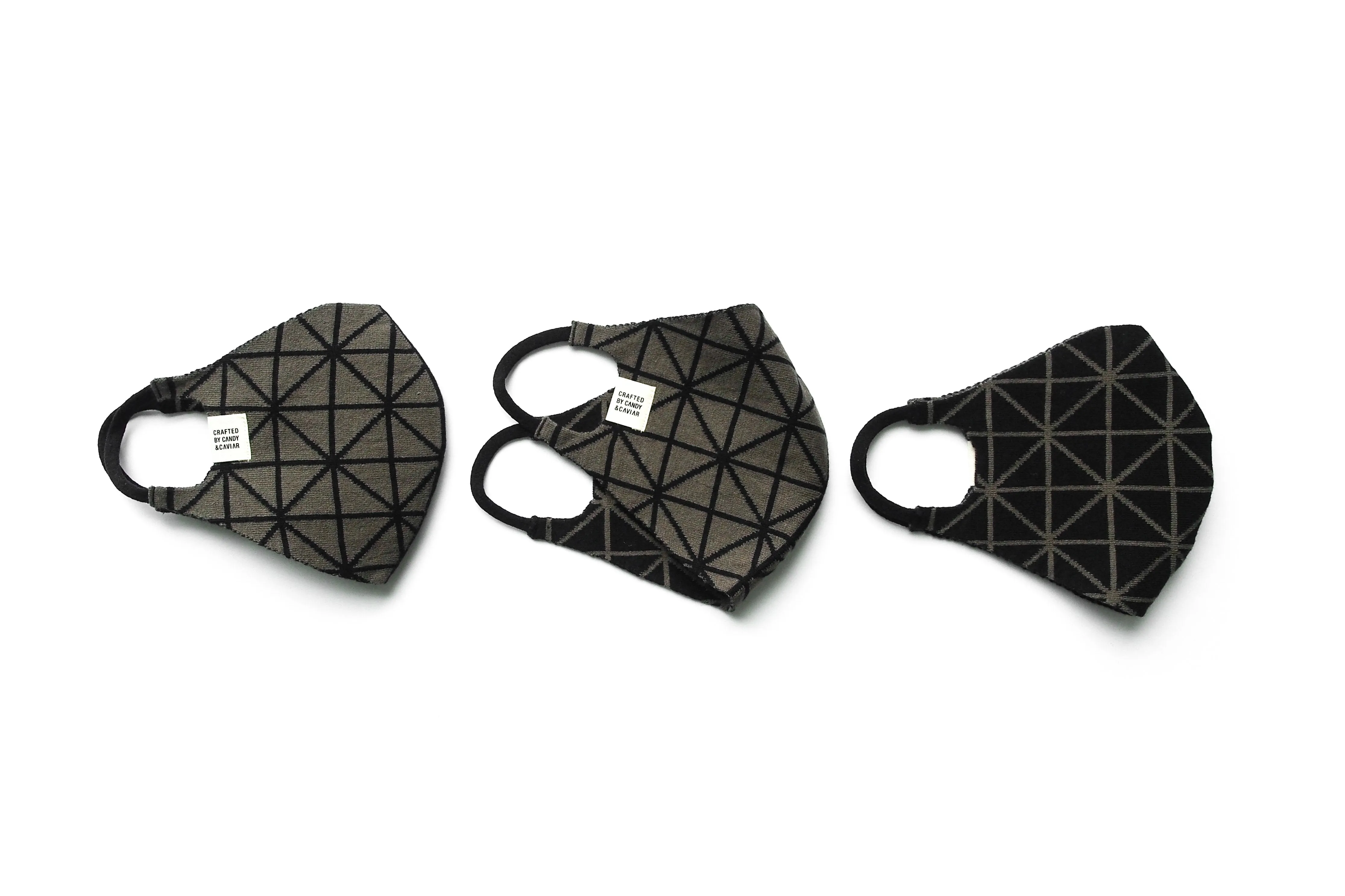 Jacquard Knit Reversible Mask