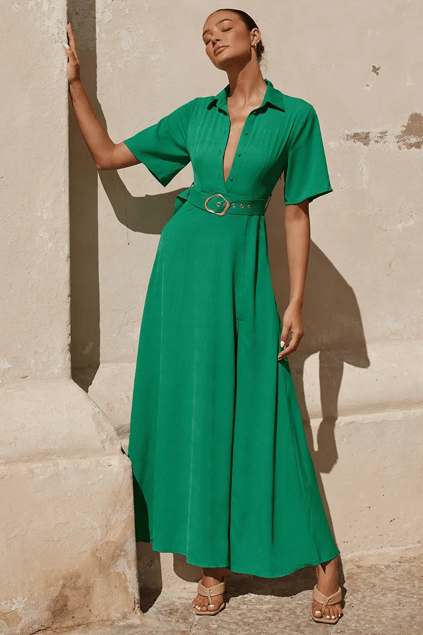 Green Maxi Dress