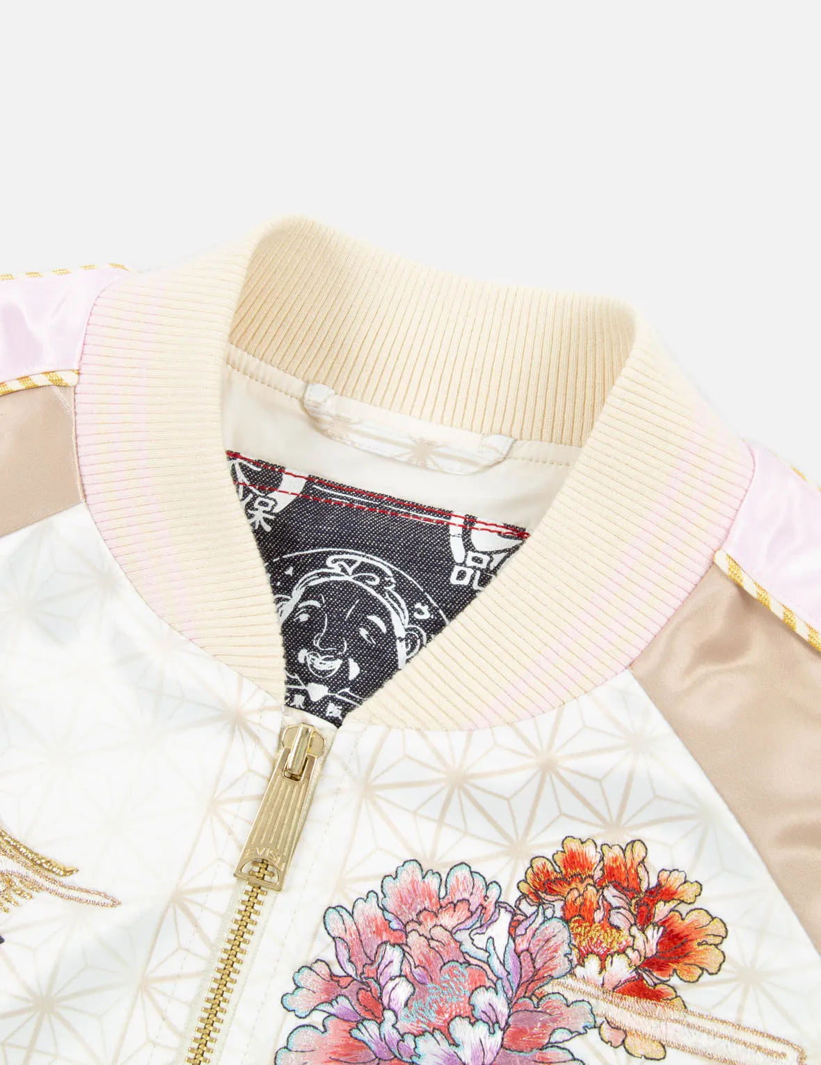 Japanese Painting Embroidery Souvenir Jacket