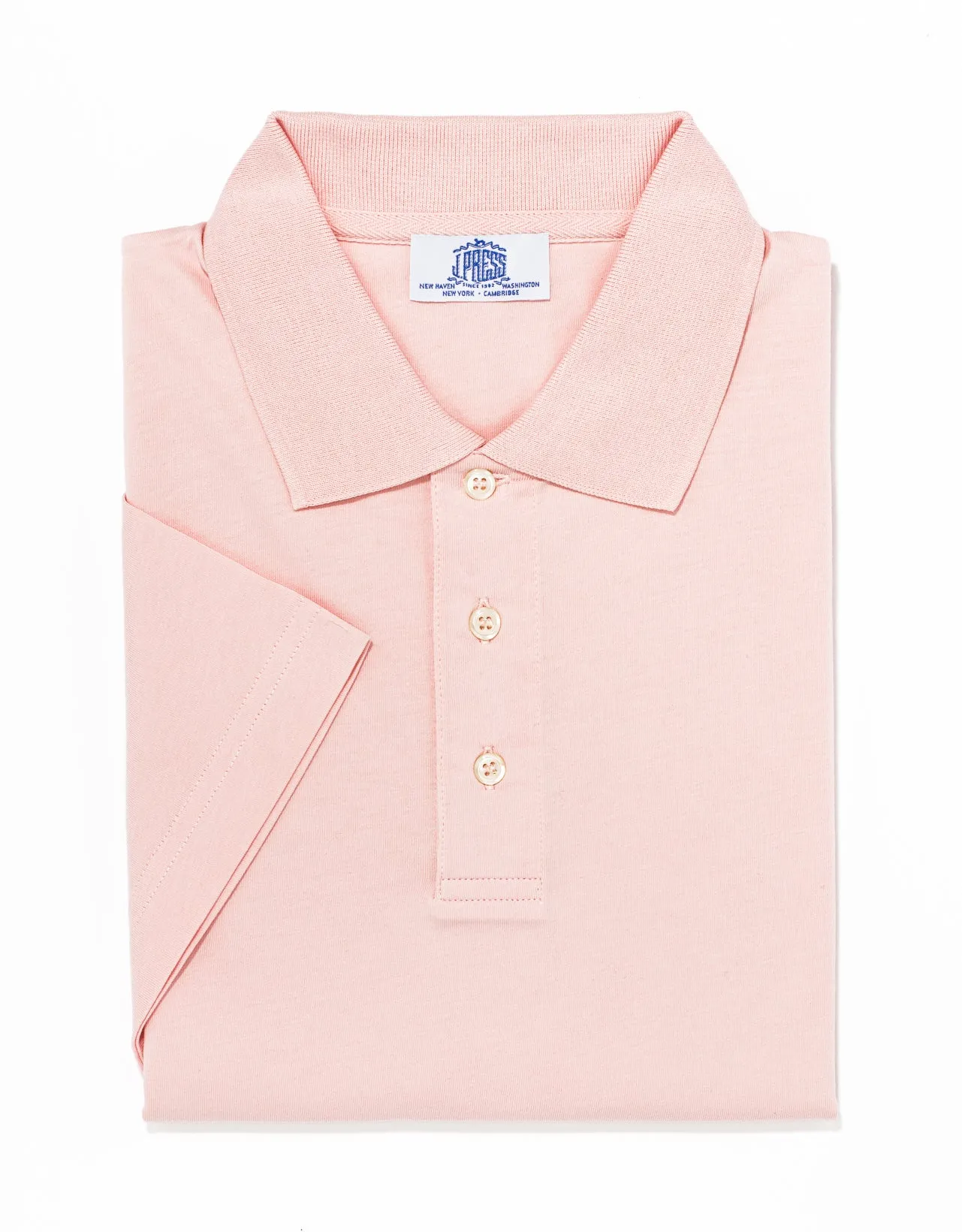 JERSEY POLO SHIRT- PINK