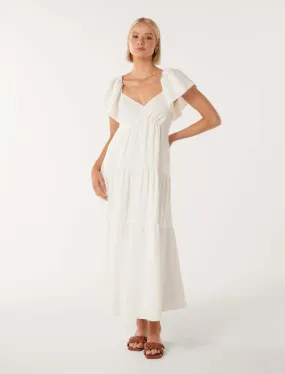 Karissa Linen Maxi Dress