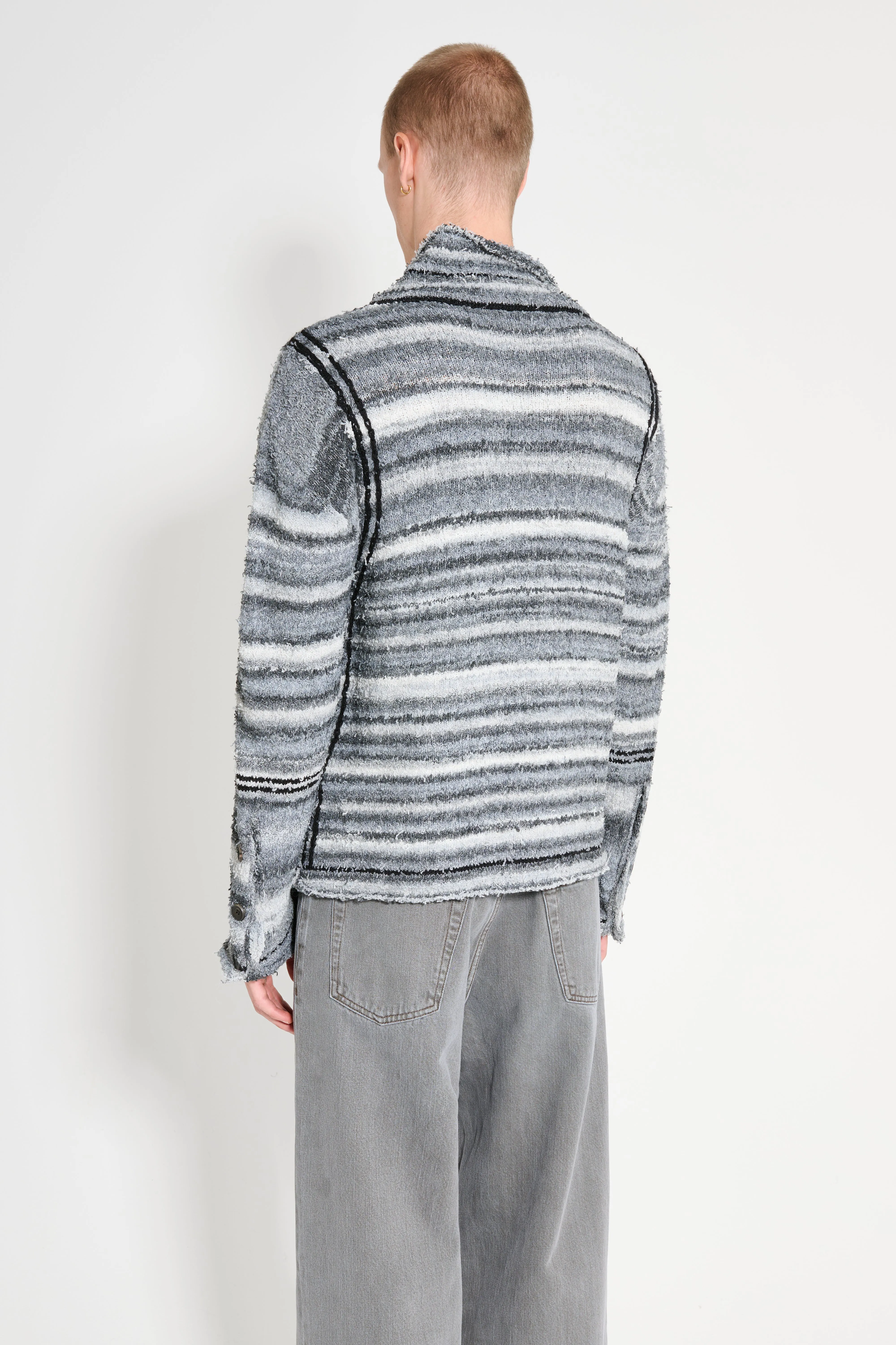 Kiko Kostadinov Scarpitta Knit Grey Mix / Black