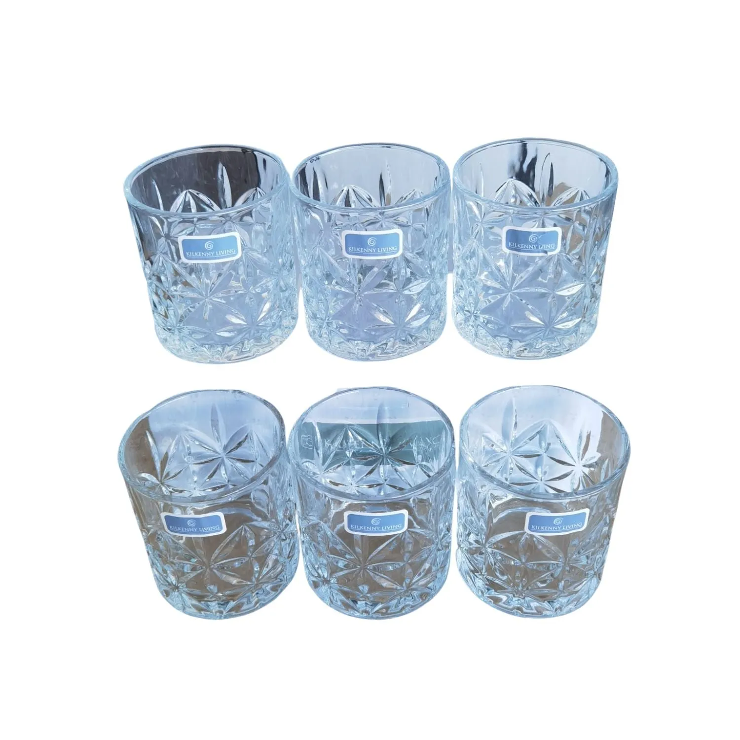 Kilkenny Glassware Set of 6 Tumblers