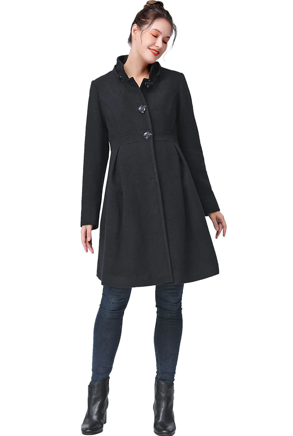 Kimi + Kai Maternity Kimberly Wool Coat