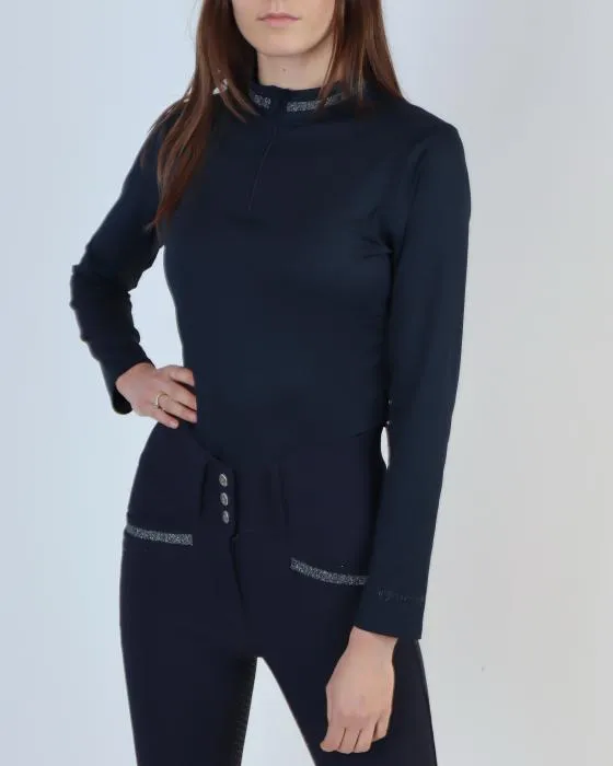 Kirstin Long Sleeve Polo