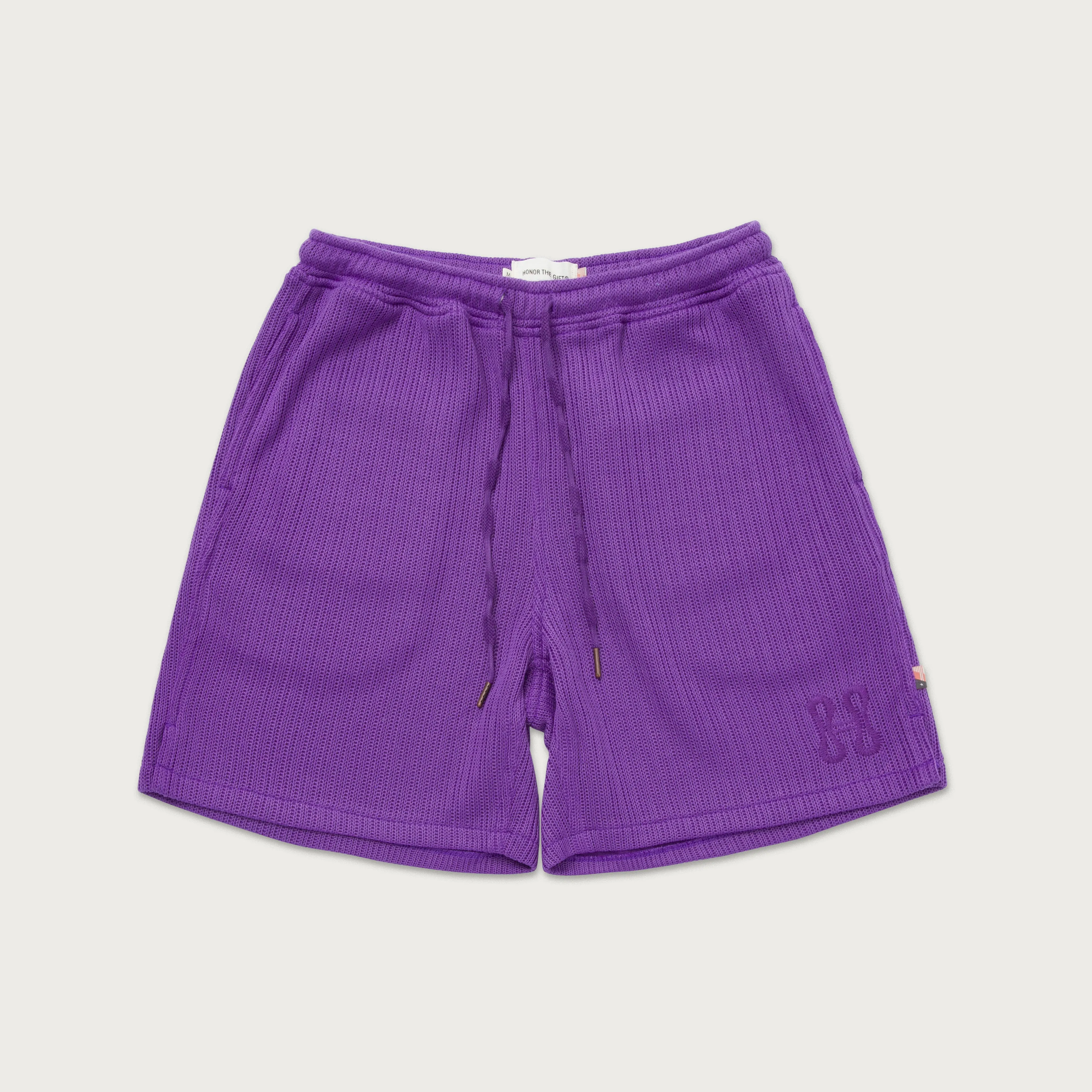 Knit Short - Purple