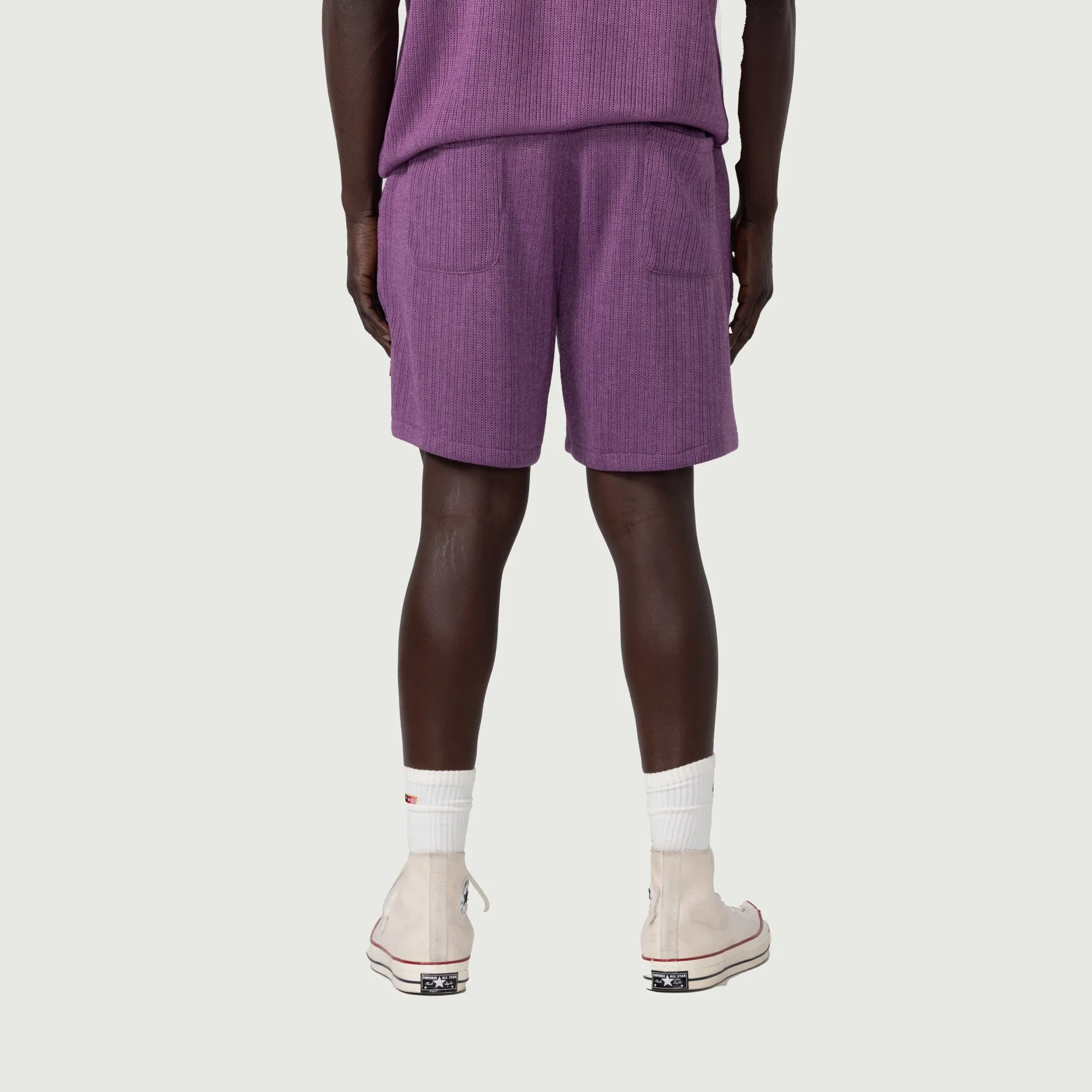 Knit Short - Purple