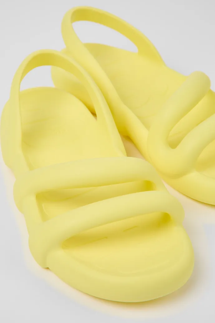 Kobarah Flat Yellow unisex Sandal