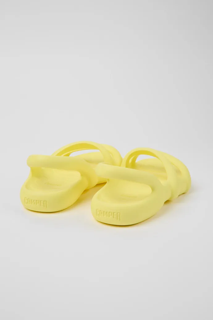 Kobarah Flat Yellow unisex Sandal