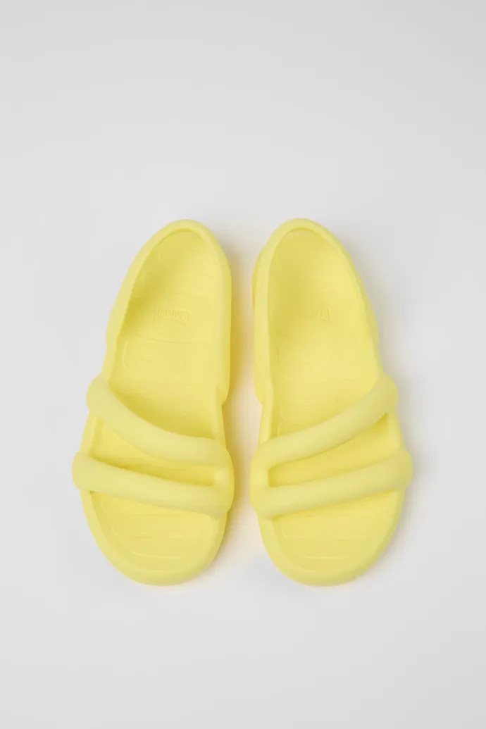 Kobarah Flat Yellow unisex Sandal