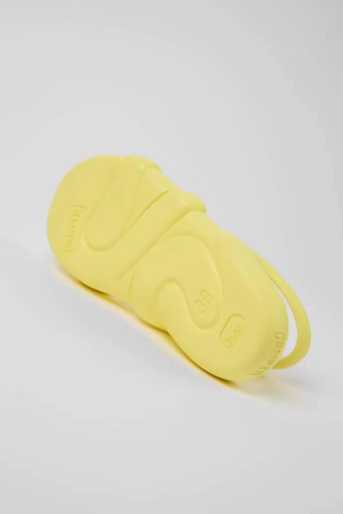 Kobarah Flat Yellow unisex Sandal