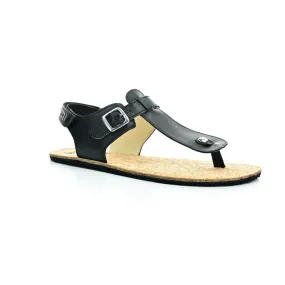 Koel Ariana Nappa Black barefoot sandals