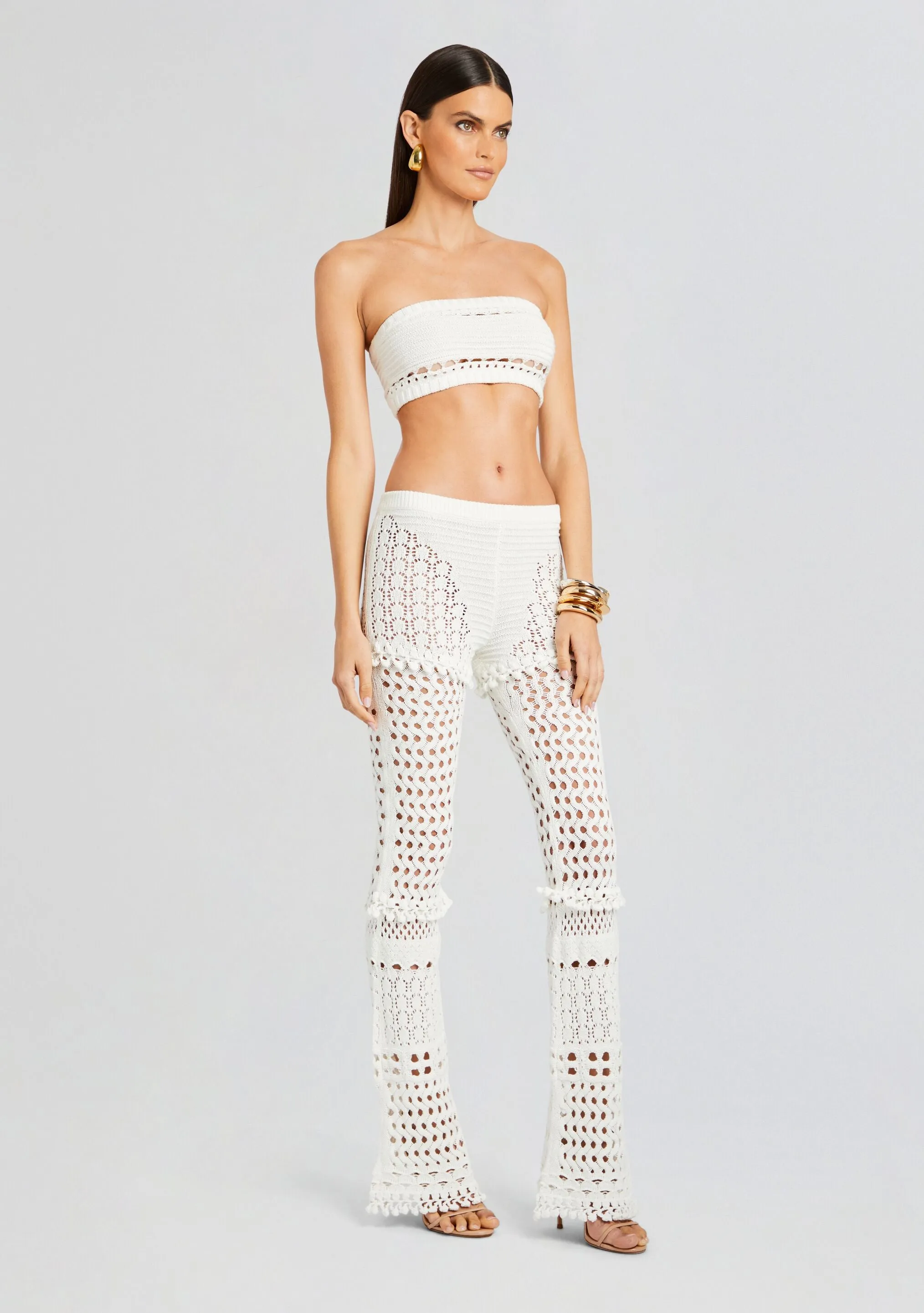 Kyla Knit Crochet Pant