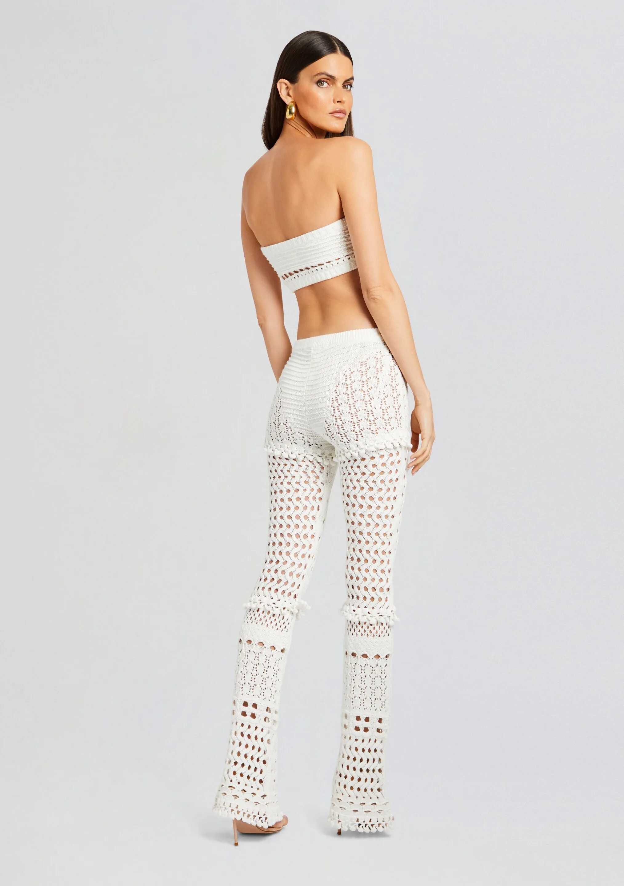 Kyla Knit Crochet Pant