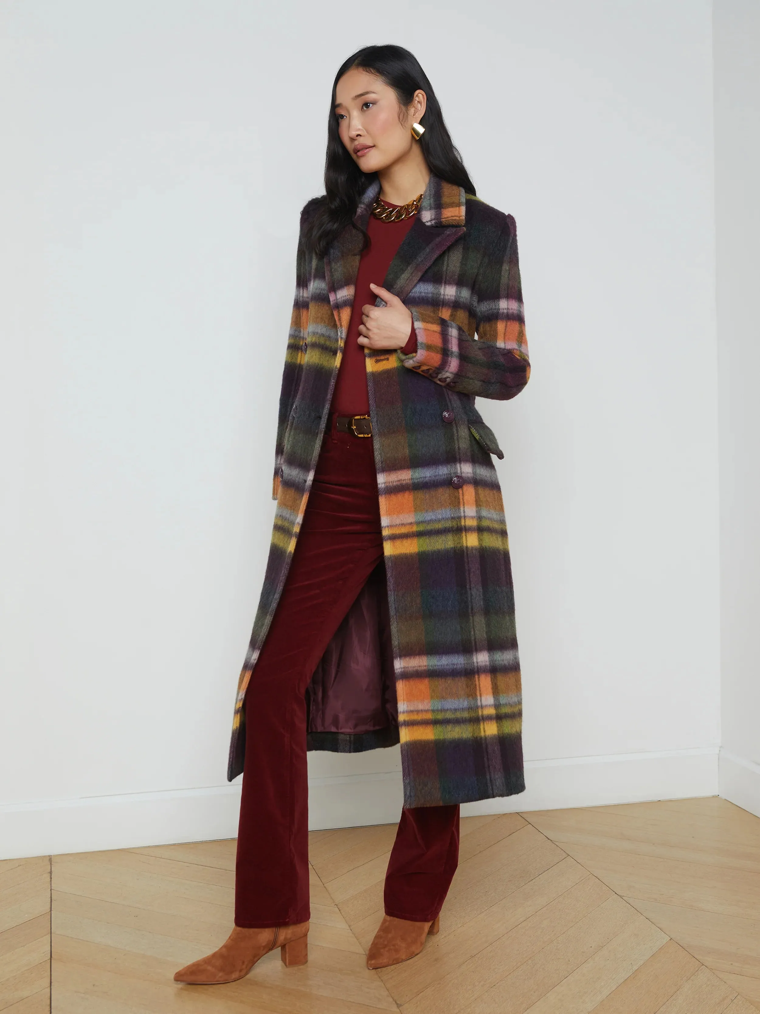 Olina Long Coat by L'Agence