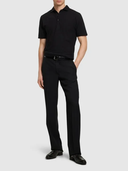 Lardini   Cotton jersey polo 