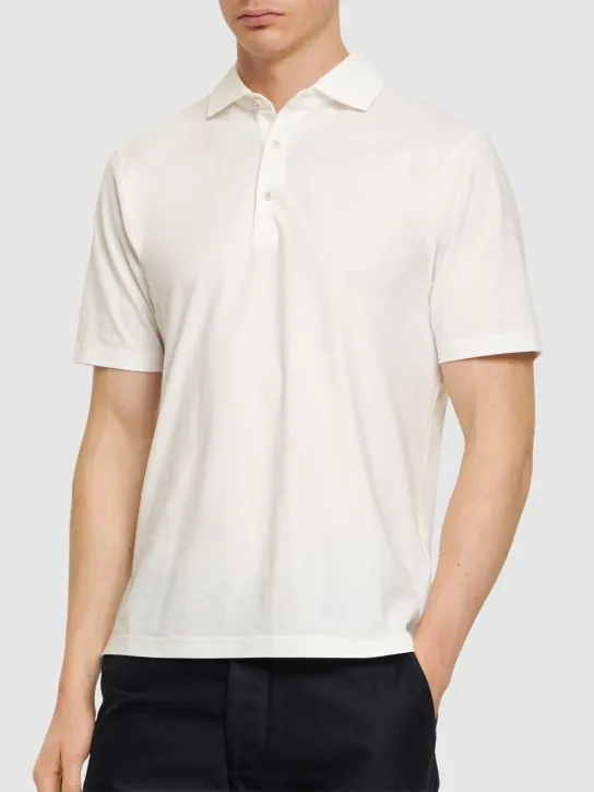 Lardini   Cotton jersey polo 