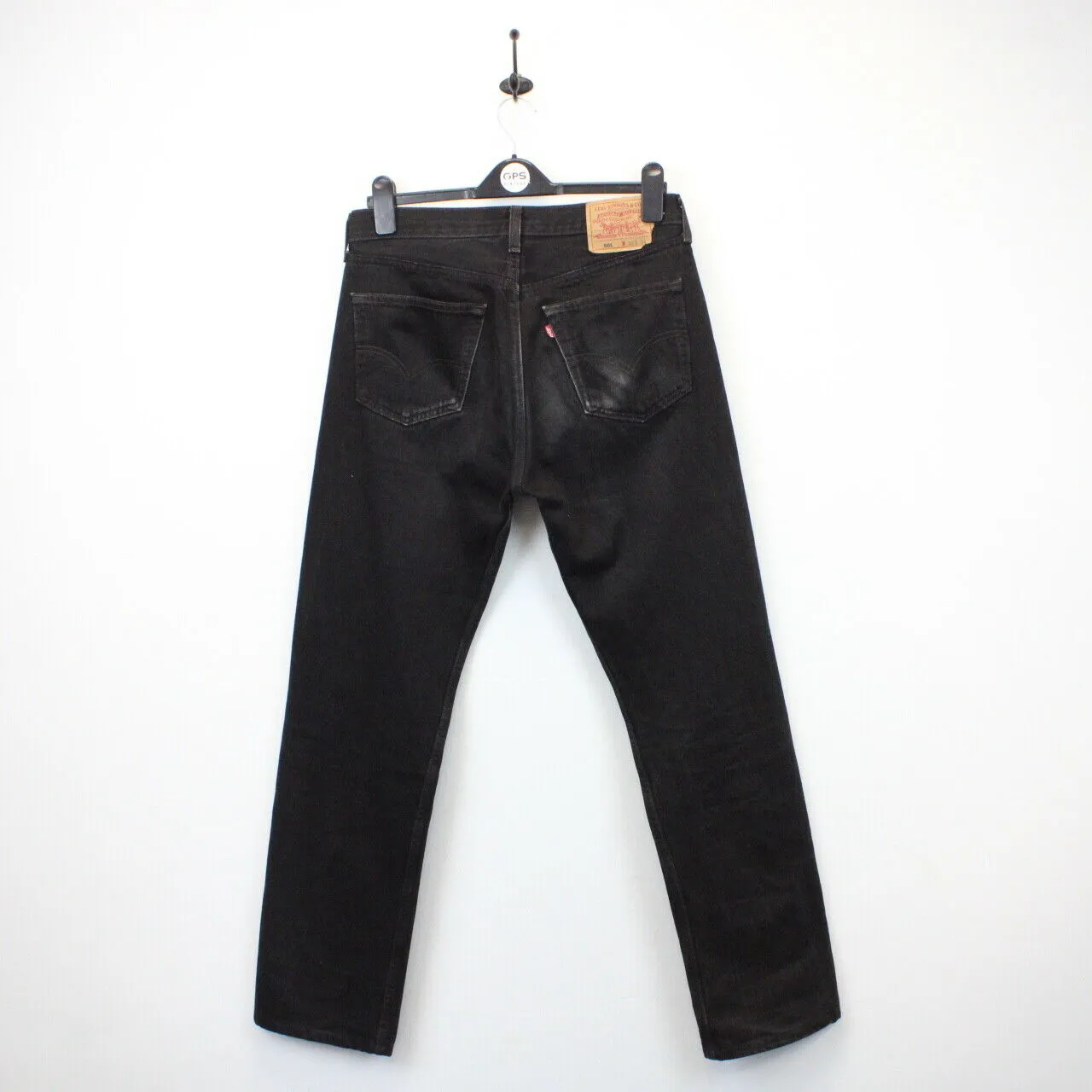 LEVIS 501 Jeans Black Charcoal | W32 L32