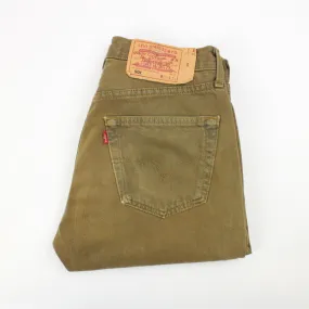 LEVIS 501 Jeans Green | W31 L32