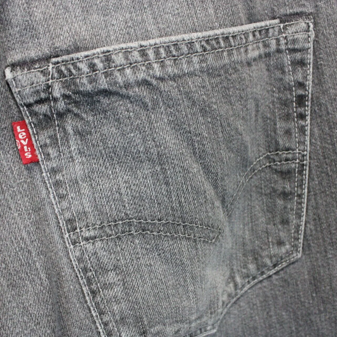 LEVIS 501 Jeans Grey Charcoal | W32 L32