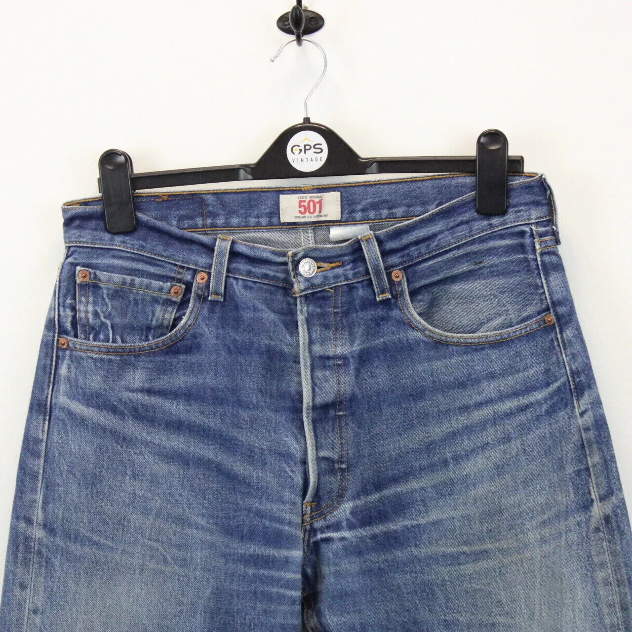 LEVIS 501 Jeans Mid Blue | W33 L34